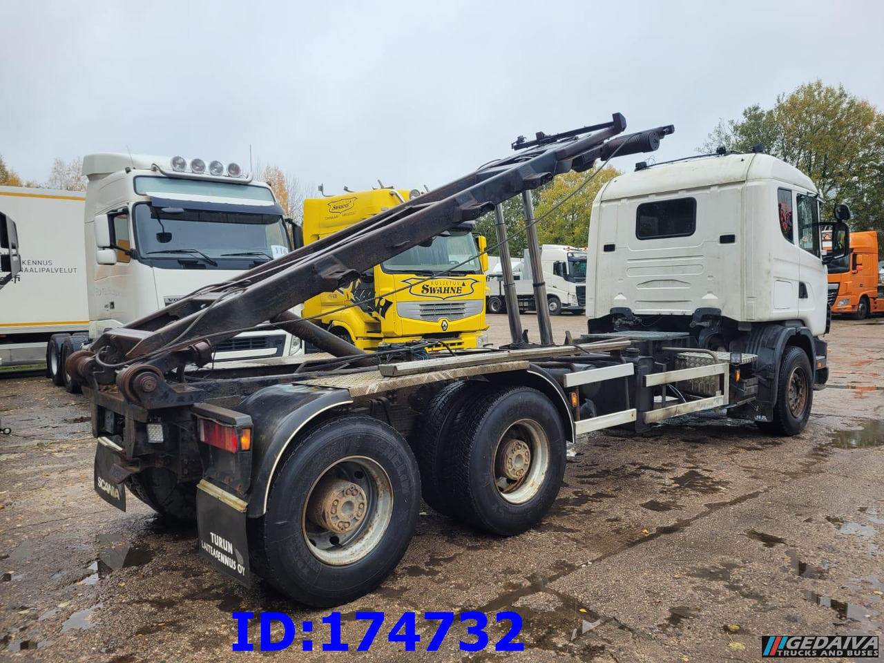 SCANIA 144 - 6x4 - Full Steel - Big Axles - 3 Pedals - شاحنة - نظام الكابلات: صور 4 SCANIA 144 - 6x4 - Full Steel - Big Axles - 3 Pedals - شاحنة - نظام الكابلات: صور 4