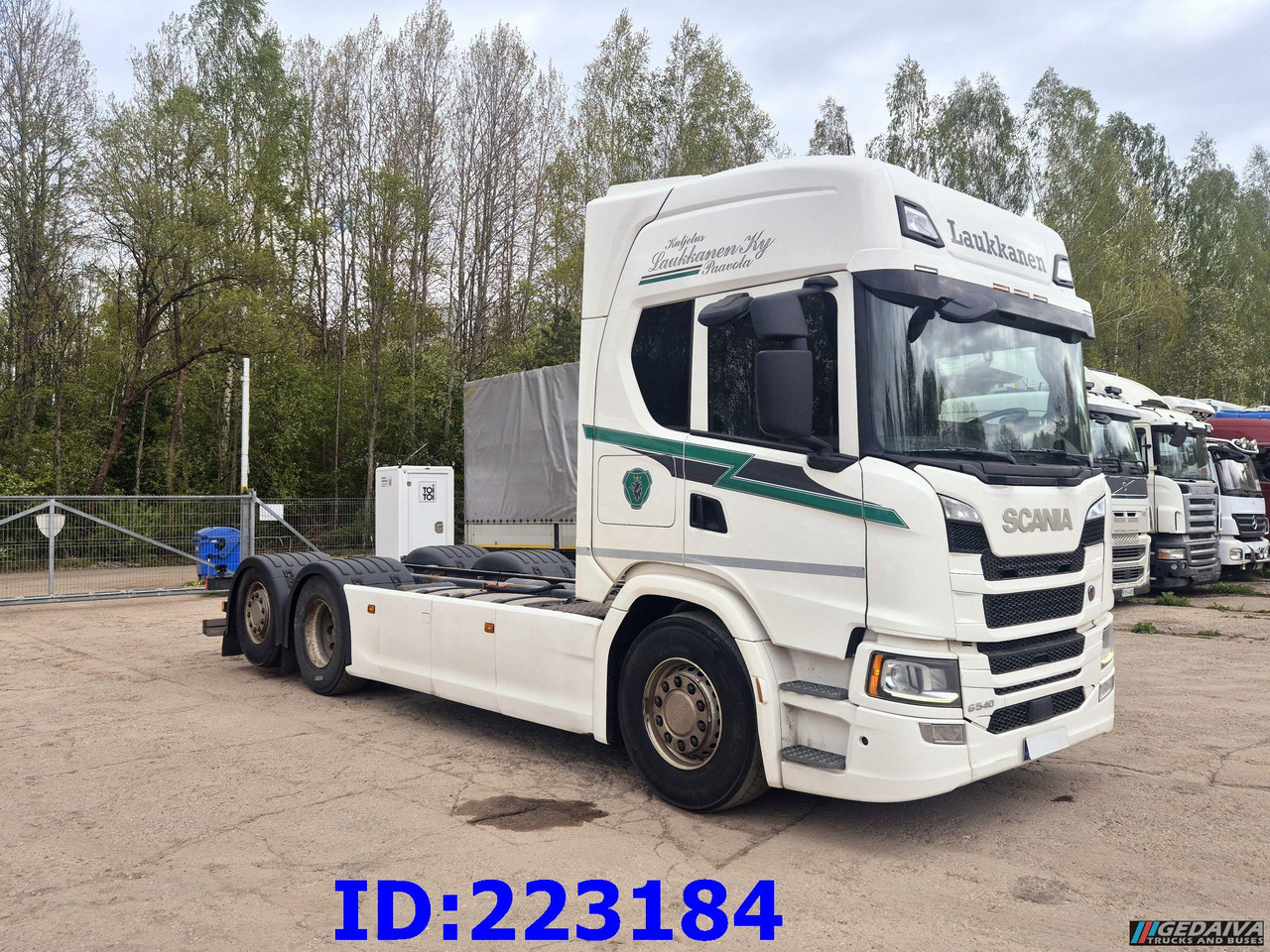 SCANIA G540 6x2 Retarder - الشاسيه شاحنة: صور 3 SCANIA G540 6x2 Retarder - الشاسيه شاحنة: صور 3