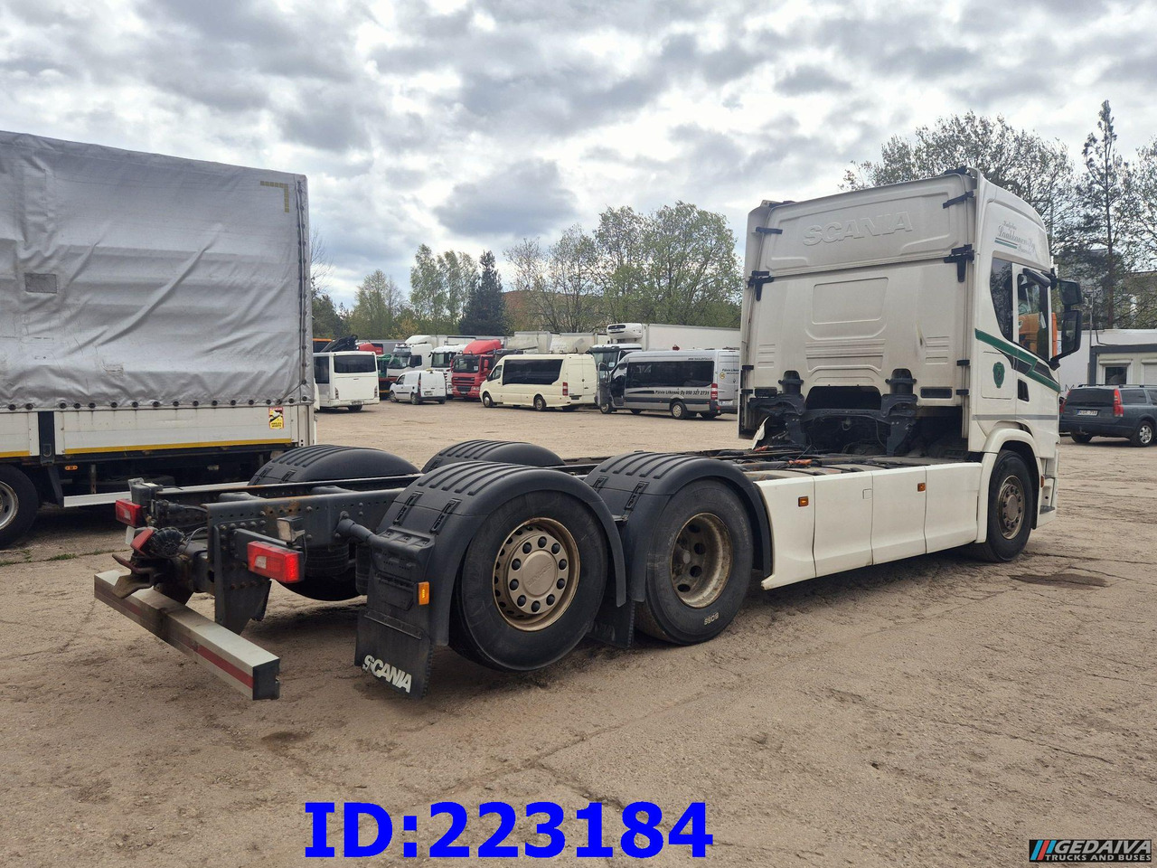 SCANIA G540 6x2 Retarder - الشاسيه شاحنة: صور 4 SCANIA G540 6x2 Retarder - الشاسيه شاحنة: صور 4