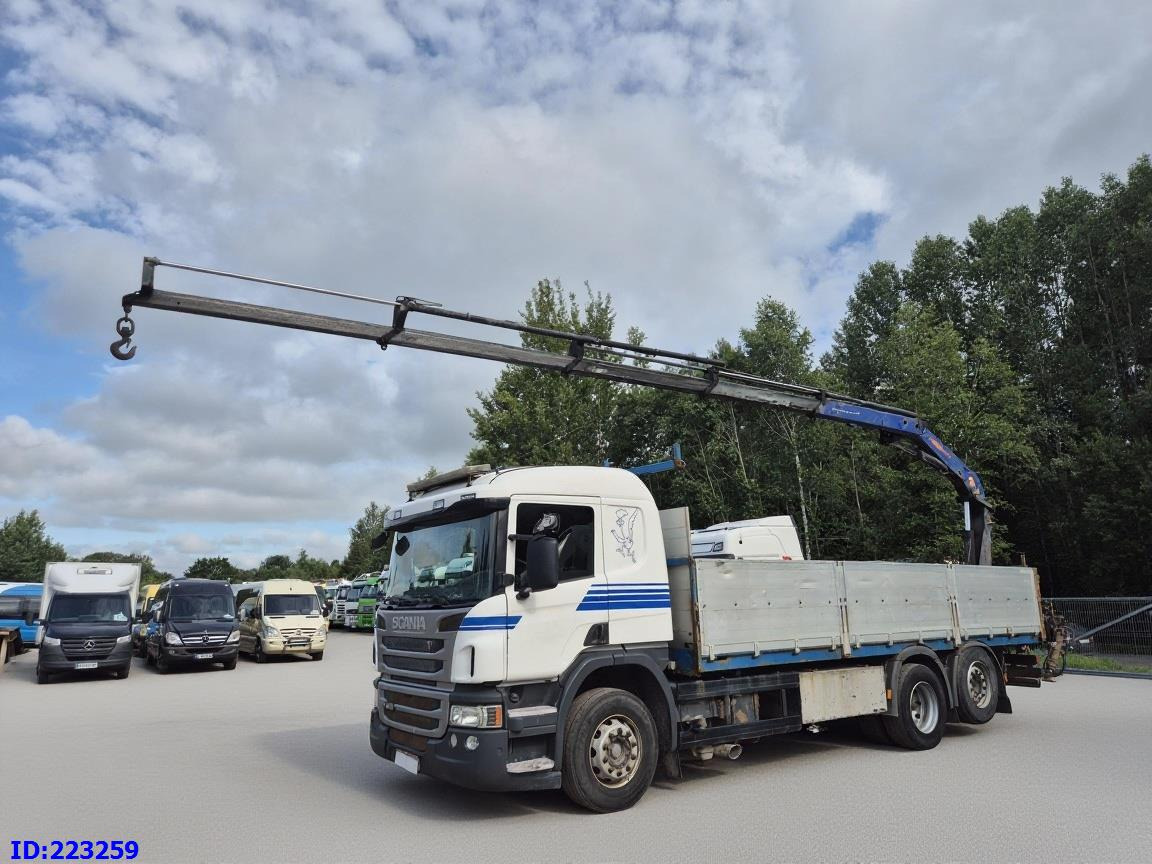 SCANIA P450 6x2 Steering axle Euro6 + PM 13.5SP - شاحنات مسطحة: صور 2 SCANIA P450 6x2 Steering axle Euro6 + PM 13.5SP - شاحنات مسطحة: صور 2