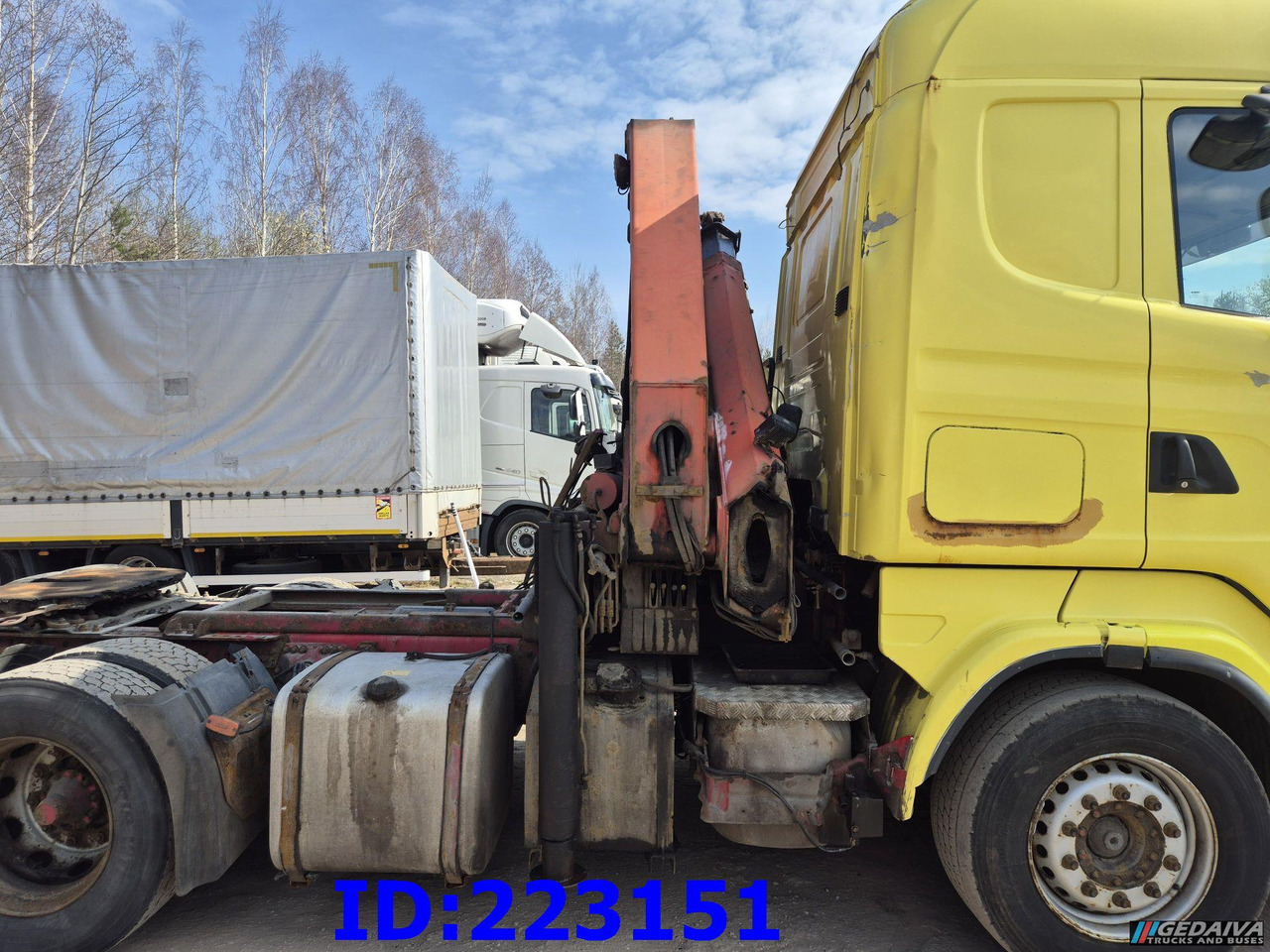SCANIA R420 6x2 + Crane Palfinger PK23500 - شاحنة جرار: صور 5 SCANIA R420 6x2 + Crane Palfinger PK23500 - شاحنة جرار: صور 5