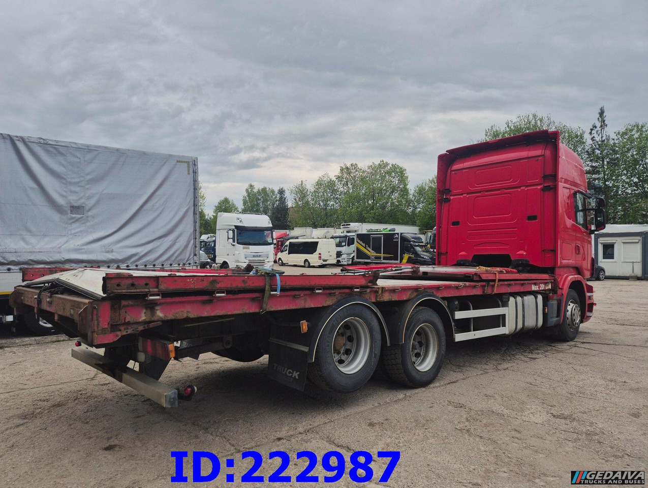 SCANIA R470 6x2 10tyre Manual - شاحنات مسطحة: صور 5 SCANIA R470 6x2 10tyre Manual - شاحنات مسطحة: صور 5