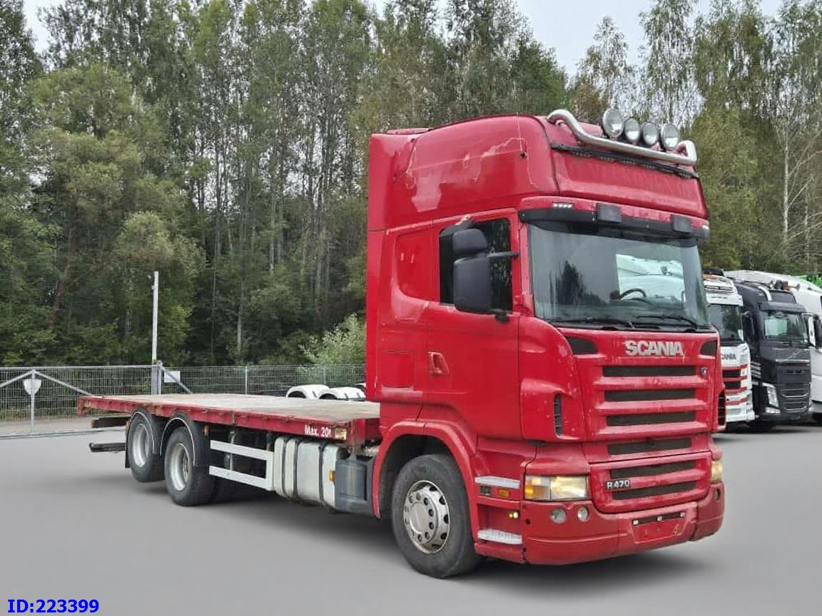 SCANIA R470 6x2 10tyre Manual - شاحنات مسطحة: صور 4 SCANIA R470 6x2 10tyre Manual - شاحنات مسطحة: صور 4