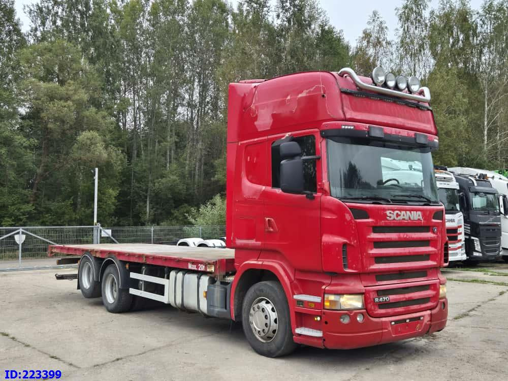 SCANIA R470 6x2 10tyre Manual - شاحنات مسطحة: صور 4 SCANIA R470 6x2 10tyre Manual - شاحنات مسطحة: صور 4