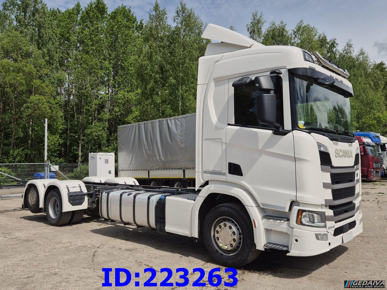 SCANIA R540 6x2 Retarder - الشاسيه شاحنة: صور 3 SCANIA R540 6x2 Retarder - الشاسيه شاحنة: صور 3