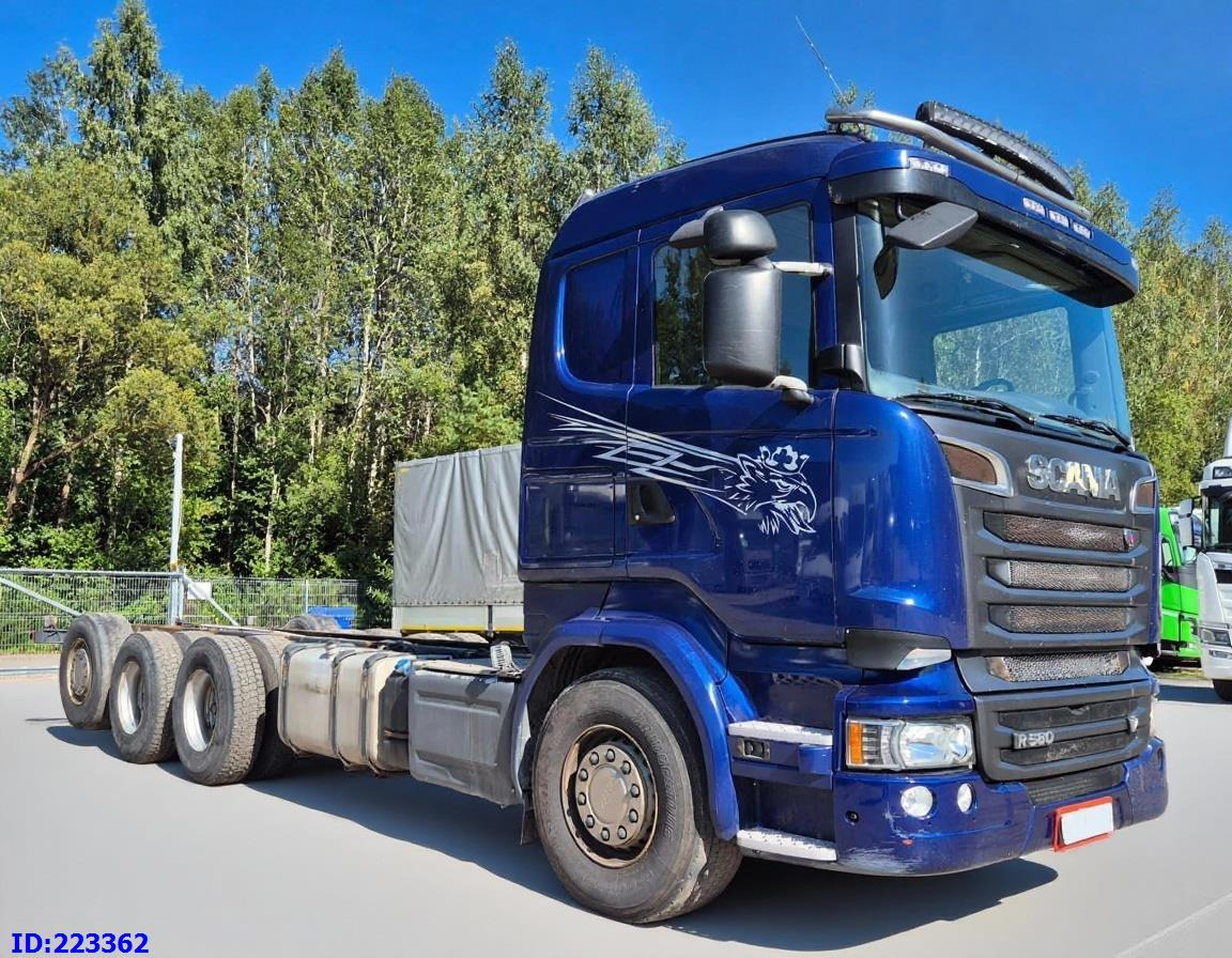SCANIA R580 8x4 Euro6 Retarder - الشاسيه شاحنة: صور 4 SCANIA R580 8x4 Euro6 Retarder - الشاسيه شاحنة: صور 4