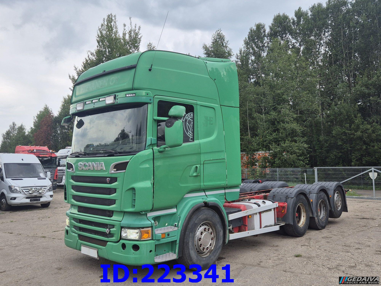 SCANIA R620 - 8x4 - Steering axle - Retarder - الشاسيه شاحنة: صور 1 SCANIA R620 - 8x4 - Steering axle - Retarder - الشاسيه شاحنة: صور 1