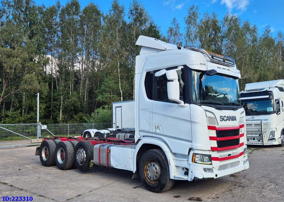 SCANIA R650 V8 8x4 BIG AXLES - الشاسيه شاحنة: صور 4 SCANIA R650 V8 8x4 BIG AXLES - الشاسيه شاحنة: صور 4