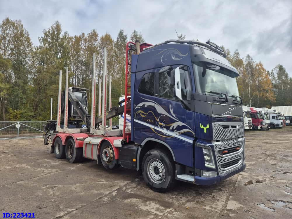 VOLVO FH16 750HP 8x4 +  KESLA CRANE - شاحنة قطع الأشجار: صور 4 VOLVO FH16 750HP 8x4 +  KESLA CRANE - شاحنة قطع الأشجار: صور 4