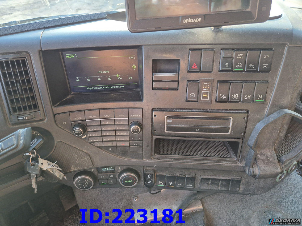 شاحنة القمامة VOLVO FMX 11 330HP 6x2 (Steering axel) - Euro6: صور 17