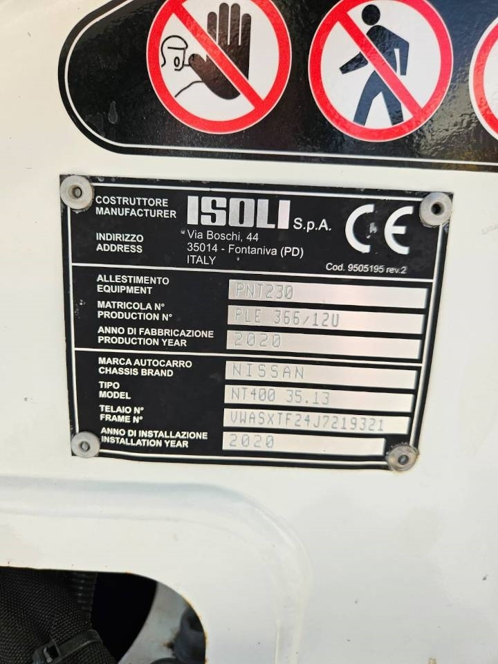 Isoli PNT 230  - مصاعد الازدهار محمولة على شاحنة: صور 3 Isoli PNT 230  - مصاعد الازدهار محمولة على شاحنة: صور 3