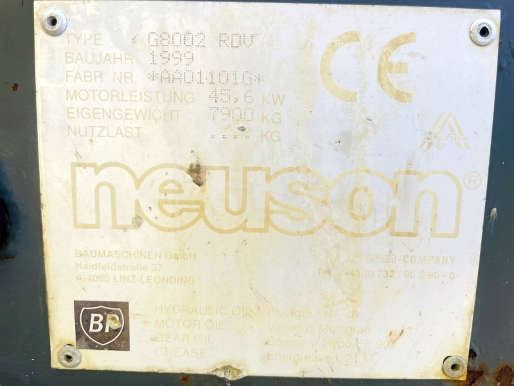 Neuson G8002 RDV (4015) - حفارة مصغرة: صور 3 Neuson G8002 RDV (4015) - حفارة مصغرة: صور 3