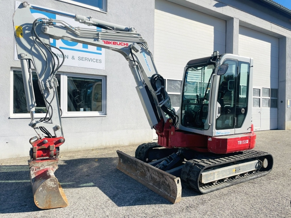 Takeuchi TB153FR (4091) - حفارة مصغرة: صور 4 Takeuchi TB153FR (4091) - حفارة مصغرة: صور 4