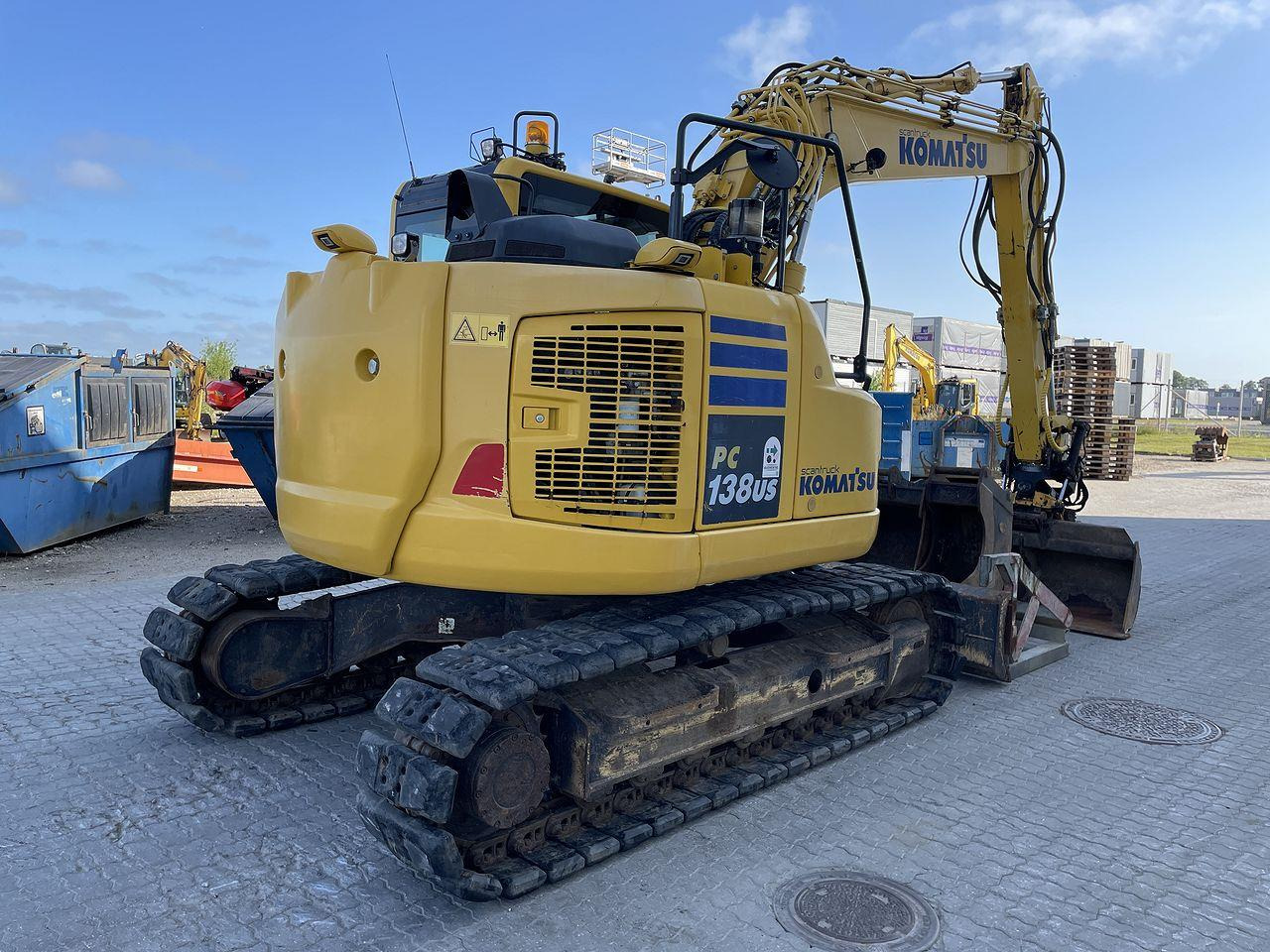 Komatsu PC138US-11 - حفارات زحافة: صور 4 Komatsu PC138US-11 - حفارات زحافة: صور 4