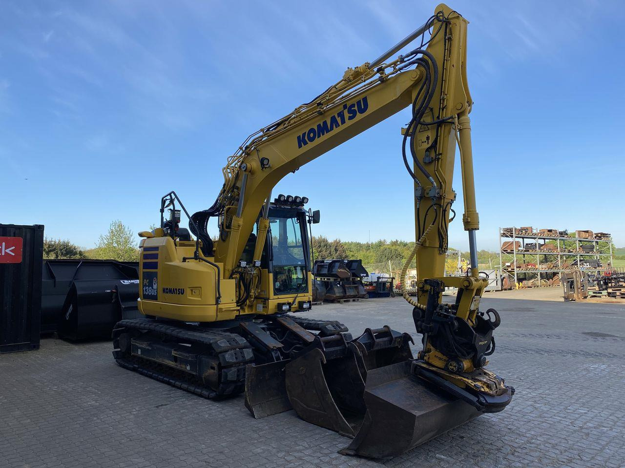 Komatsu PC138US-11 - حفارات زحافة: صور 5 Komatsu PC138US-11 - حفارات زحافة: صور 5
