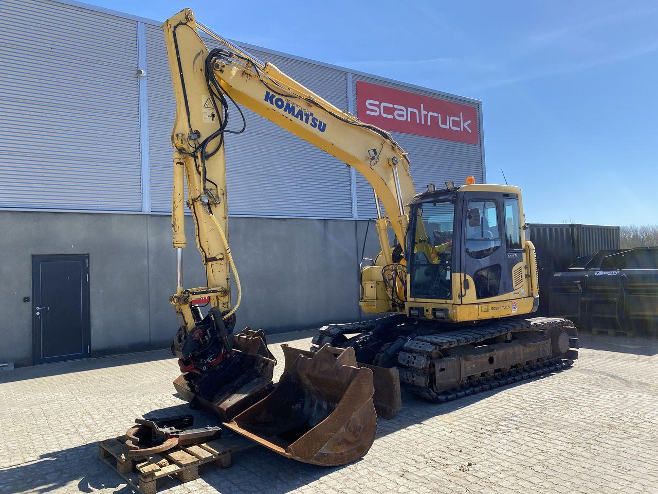 Komatsu PC138US-8 - حفارات زحافة: صور 1 Komatsu PC138US-8 - حفارات زحافة: صور 1