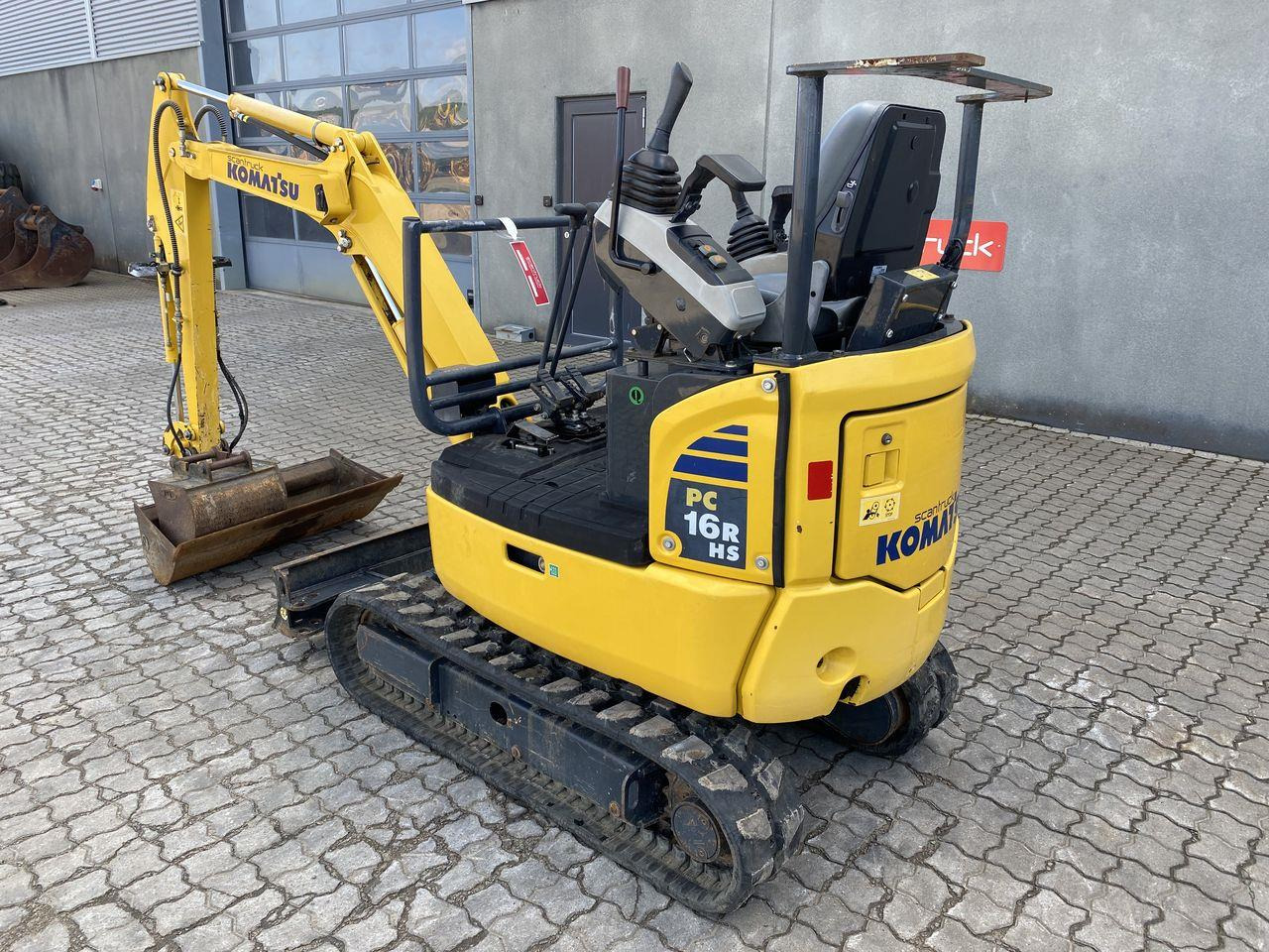 Komatsu PC16R-3HS CANOPY - حفارة مصغرة: صور 2 Komatsu PC16R-3HS CANOPY - حفارة مصغرة: صور 2