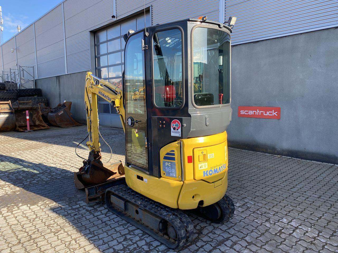Komatsu PC16R-3HS - حفارة مصغرة: صور 2 Komatsu PC16R-3HS - حفارة مصغرة: صور 2