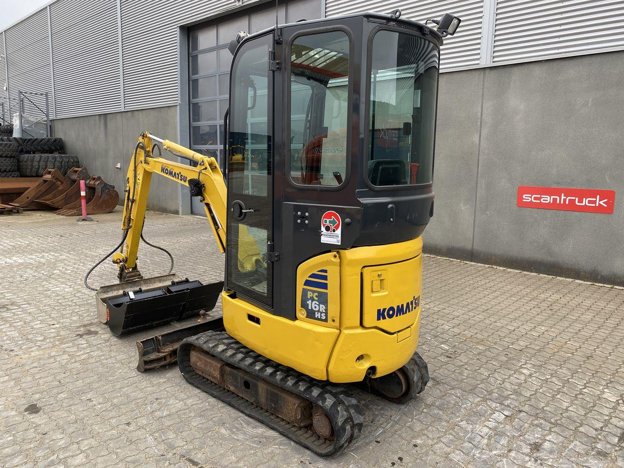 Komatsu PC16R-3HS - حفارة مصغرة: صور 2 Komatsu PC16R-3HS - حفارة مصغرة: صور 2