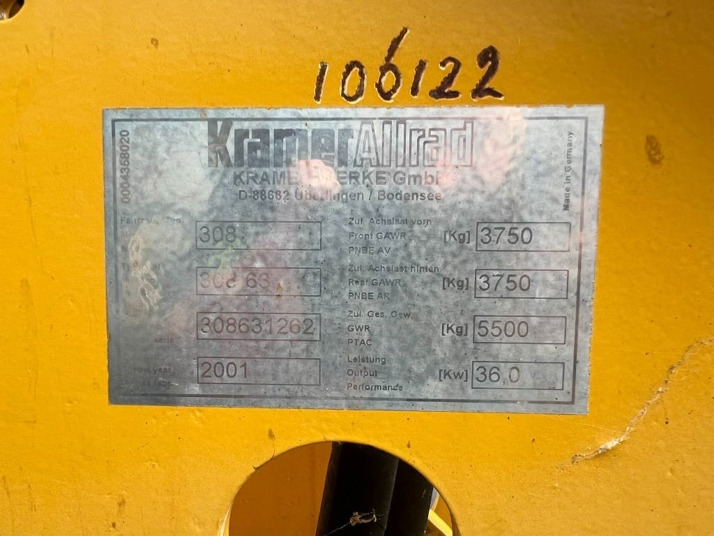 اللودر بعجل Kramer 318: صور 13 اللودر بعجل Kramer 318: صور 13