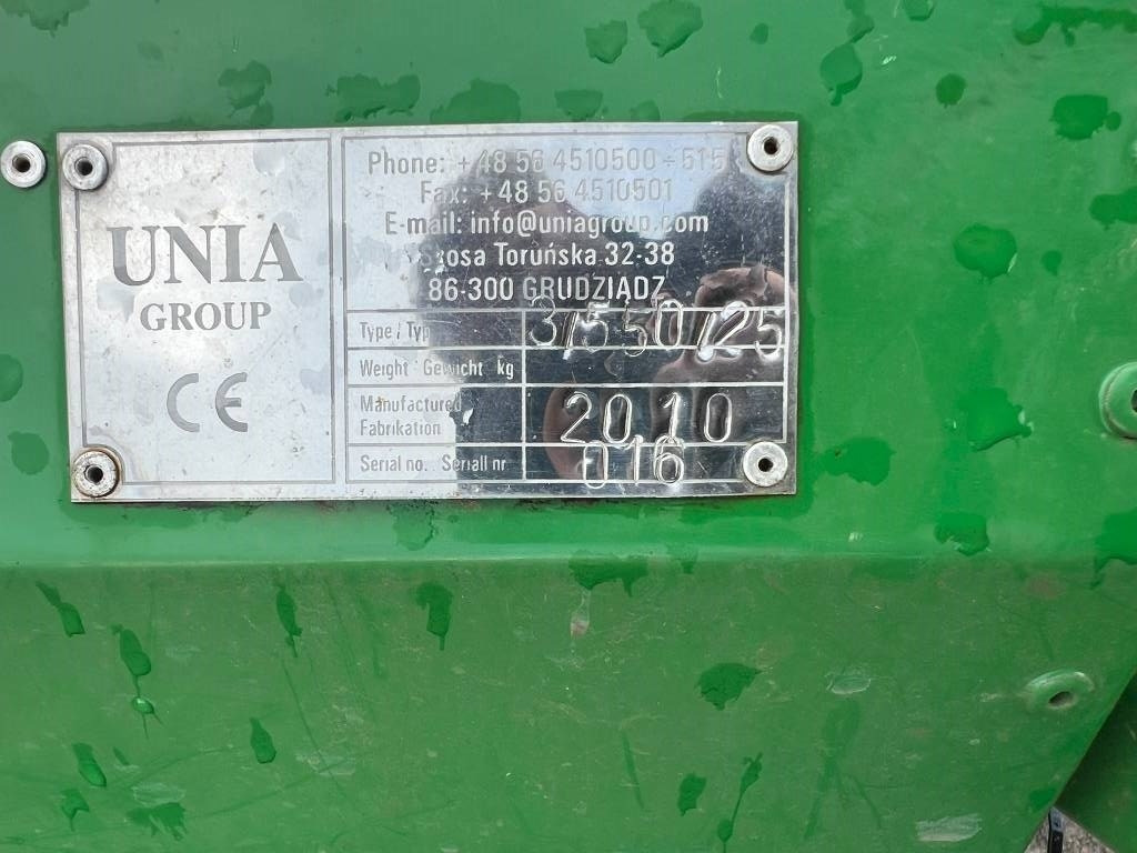 Unia 3/550/25 zaaimachine - معدات بذار: صور 5 Unia 3/550/25 zaaimachine - معدات بذار: صور 5