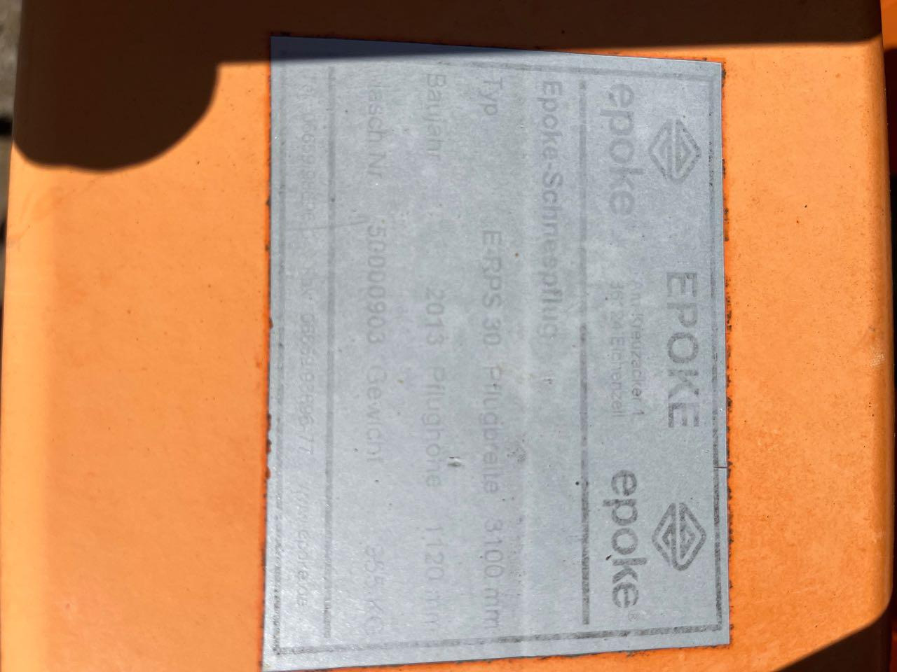شفرة الجرافة EPOKE E-RPS 30: صور 7