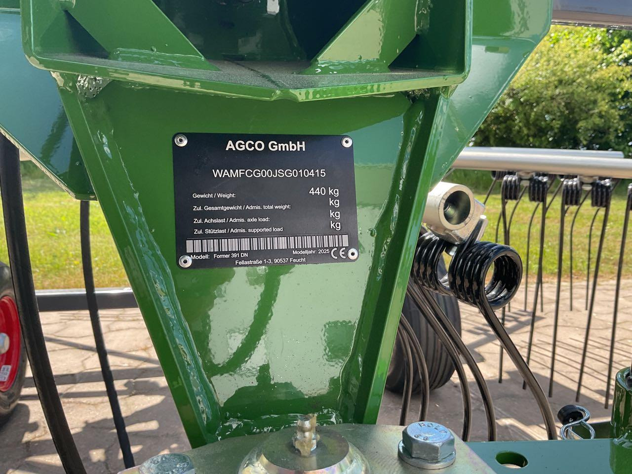 Fendt Former 391 DN - لمّامَة القش: صور 4 Fendt Former 391 DN - لمّامَة القش: صور 4