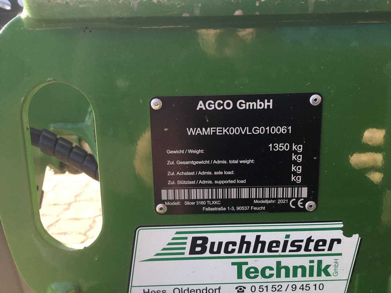 Fendt Slicer 3160 TLXKC - جزازة: صور 4 Fendt Slicer 3160 TLXKC - جزازة: صور 4