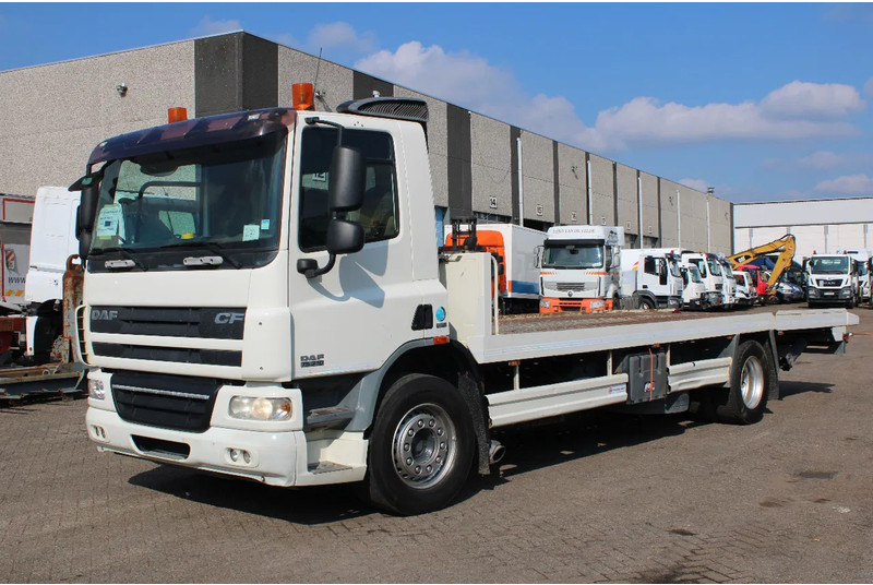 DAF CF 75.310 + HYDROLIC PLATFORM + EURO 5 + REMOTE + MANUAL - شاحنة نقل سيارات شاحنة: صور 2 DAF CF 75.310 + HYDROLIC PLATFORM + EURO 5 + REMOTE + MANUAL - شاحنة نقل سيارات شاحنة: صور 2
