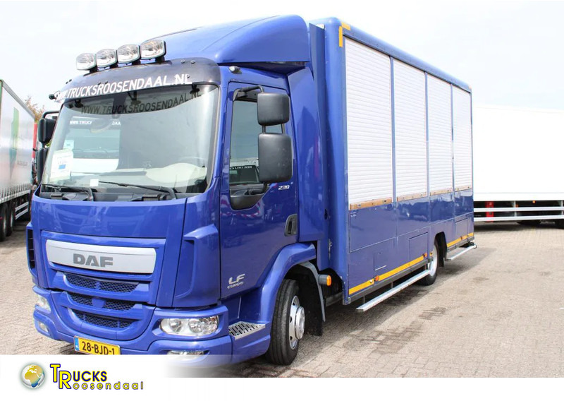 DAF LF 230 + EURO 6 - شاحنة نقل المواشي شاحنة: صور 1 DAF LF 230 + EURO 6 - شاحنة نقل المواشي شاحنة: صور 1