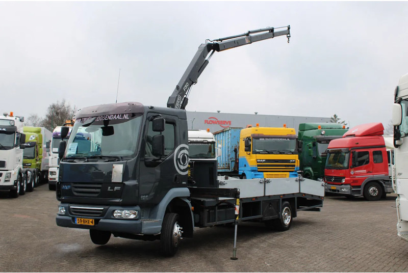 DAF LF 45.180 + FASSI F50 + 7.5T - شاحنة كرين: صور 2 DAF LF 45.180 + FASSI F50 + 7.5T - شاحنة كرين: صور 2