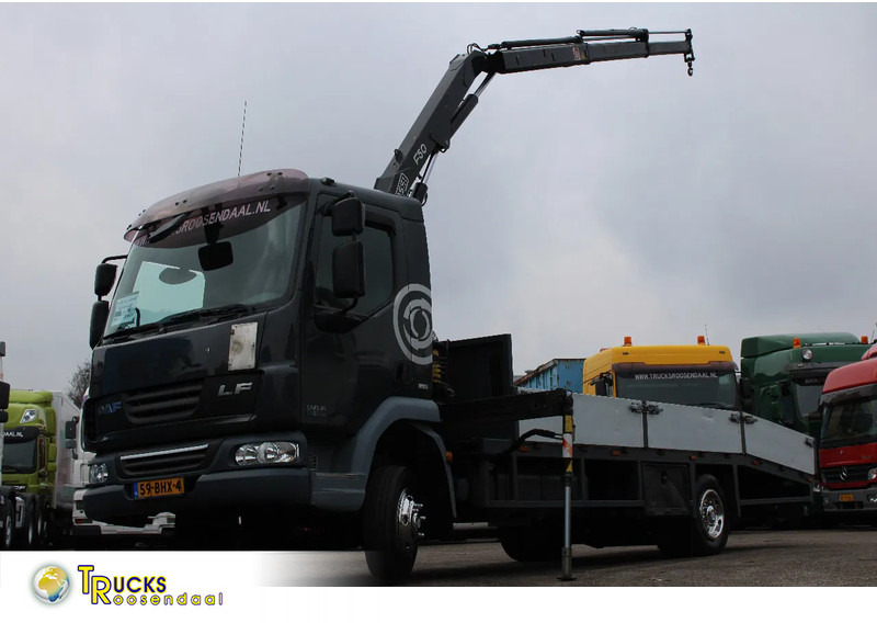 DAF LF 45.180 + FASSI F50 + 7.5T - شاحنة كرين: صور 1 DAF LF 45.180 + FASSI F50 + 7.5T - شاحنة كرين: صور 1
