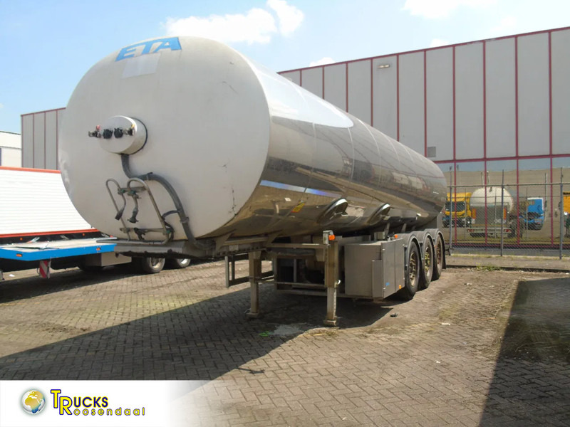 ETA 29.000 LITER + INOX + MILK + WATER - نصف مقطورة صهريج: صور 1 ETA 29.000 LITER + INOX + MILK + WATER - نصف مقطورة صهريج: صور 1