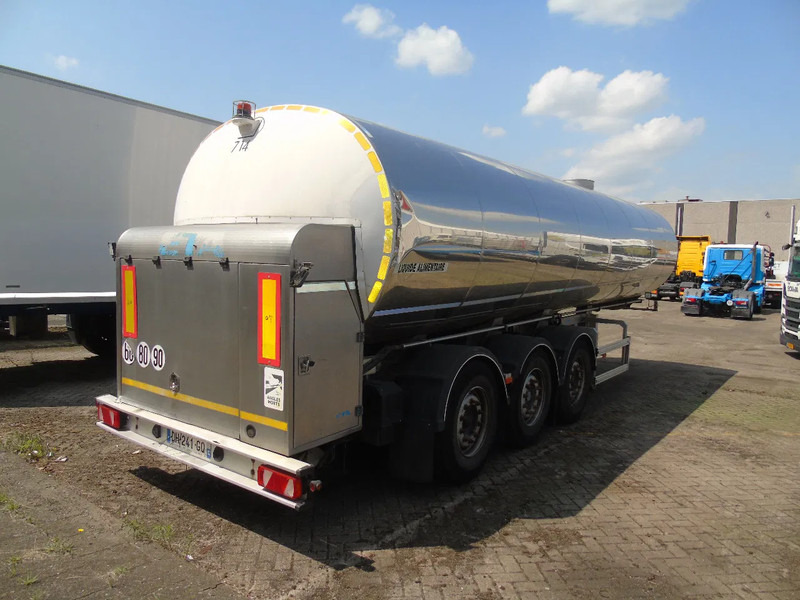ETA 29.000 LITER + INOX + MILK + WATER - نصف مقطورة صهريج: صور 4 ETA 29.000 LITER + INOX + MILK + WATER - نصف مقطورة صهريج: صور 4