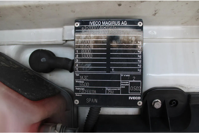 شاحنة كرين Iveco Stralis 400 + PM SERIE 13 4X HYDROLIC + EURO 6 + REMOTE: صور 13