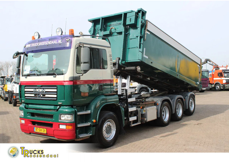MAN TGA 35.400 8X4 + MANUAL! + NCH kipper/ bitum sprayer - شاحنة - نظام الكابلات: صور 1 MAN TGA 35.400 8X4 + MANUAL! + NCH kipper/ bitum sprayer - شاحنة - نظام الكابلات: صور 1