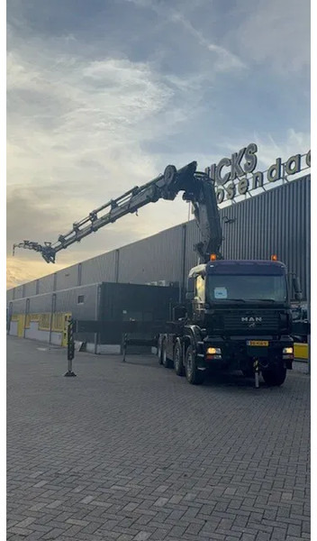 MAN TGA 41.430 + HIAB 800 6x + 5x JIB WINCH + 8X4 + REMOTE - شاحنة جرار: صور 4 MAN TGA 41.430 + HIAB 800 6x + 5x JIB WINCH + 8X4 + REMOTE - شاحنة جرار: صور 4