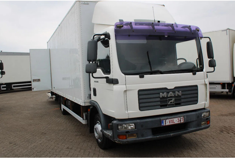 بصندوق مغلق شاحنة MAN TGL 12.210 + LIFT + MANUAL: صور 11