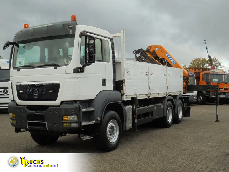 MAN TGS 26.440 6x4 + Euro 5 + Effer 255 Crane + REMOTE + Very Good condition - شاحنة كرين: صور 1 MAN TGS 26.440 6x4 + Euro 5 + Effer 255 Crane + REMOTE + Very Good condition - شاحنة كرين: صور 1