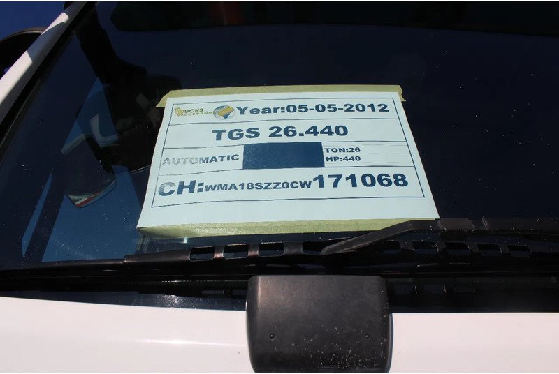 شاحنة كرين MAN TGS 26.440 + HMF 22T/M + remote + 6x2 steering + EURO 5: صور 20