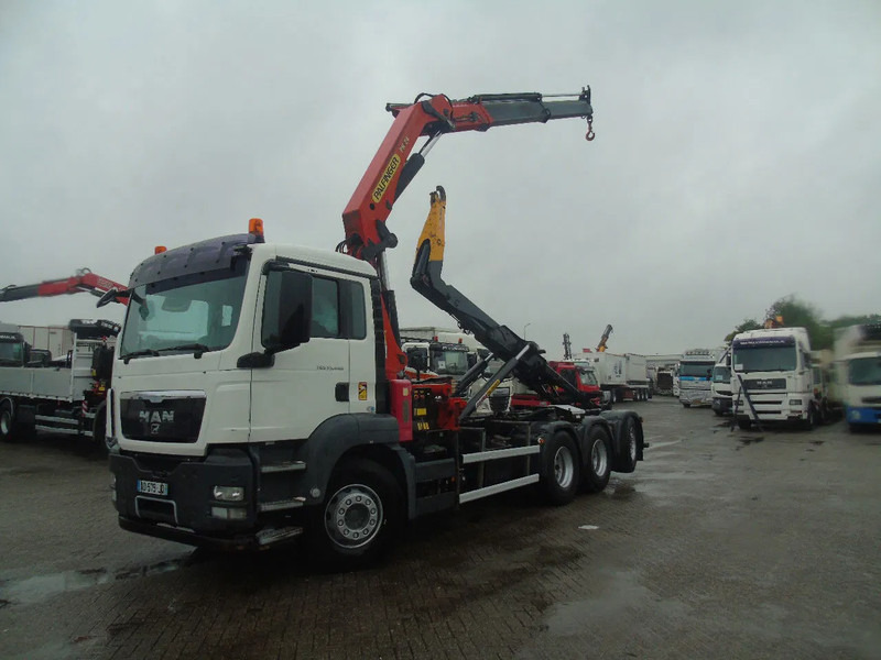 MAN TGS 35.440 + PALFINGER 24500 + 8X4 + EURO 5 + REMOTE - شاحنة ذات الخطاف, شاحنة كرين: صور 2 MAN TGS 35.440 + PALFINGER 24500 + 8X4 + EURO 5 + REMOTE - شاحنة ذات الخطاف, شاحنة كرين: صور 2