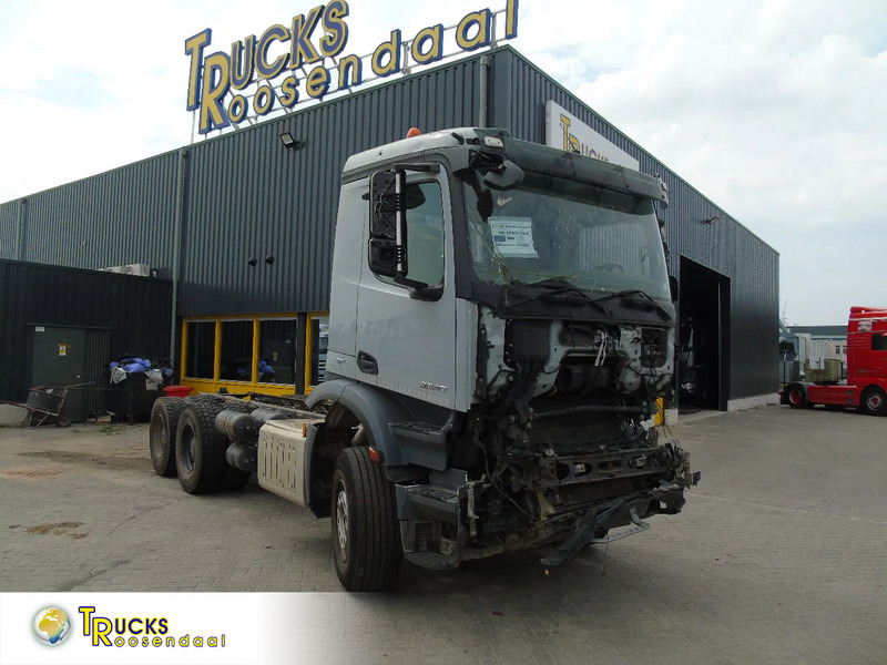 Mercedes-Benz Arocs 2640 + 6x4 + functional / engine good + EURO 6 + Drivabale - الشاسيه شاحنة: صور 1 Mercedes-Benz Arocs 2640 + 6x4 + functional / engine good + EURO 6 + Drivabale - الشاسيه شاحنة: صور 1