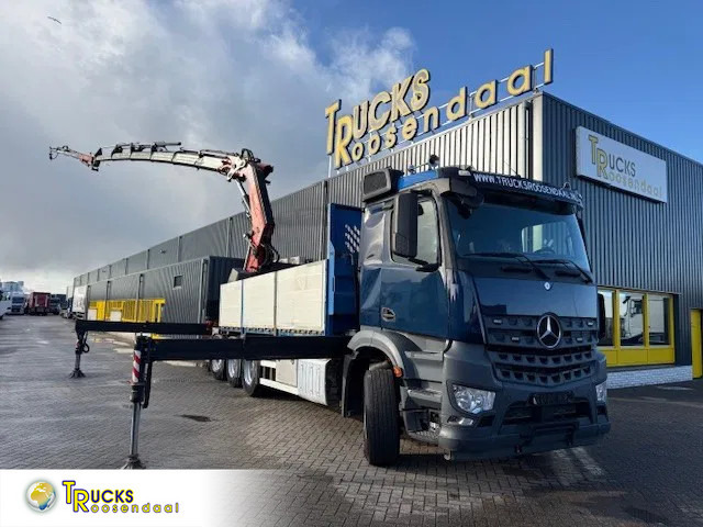 Mercedes-Benz Arocs 3251 + FASSI 660RA .26.HE 6x Extensions + 4x JIB + 8x4 + remote - شاحنة كرين: صور 1 Mercedes-Benz Arocs 3251 + FASSI 660RA .26.HE 6x Extensions + 4x JIB + 8x4 + remote - شاحنة كرين: صور 1