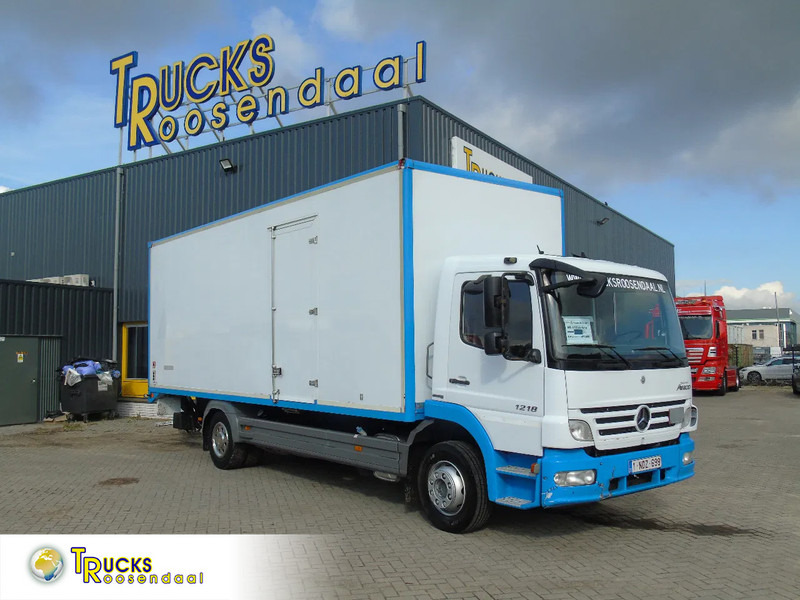 Mercedes-Benz Atego 1218 + euro 5 + lift - بصندوق مغلق شاحنة: صور 1 Mercedes-Benz Atego 1218 + euro 5 + lift - بصندوق مغلق شاحنة: صور 1