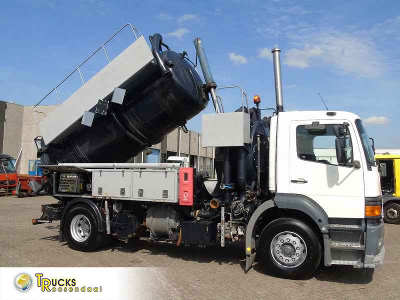Mercedes-Benz Atego 1923 + 8.800 liter INOX + complete pump/tipper/functional + EURO 2 - فراغ شاحنة: صور 1 Mercedes-Benz Atego 1923 + 8.800 liter INOX + complete pump/tipper/functional + EURO 2 - فراغ شاحنة: صور 1