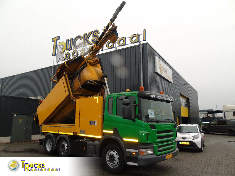 Scania P 360 + COMBI VACUUM WIEDEMANN + 6X4 - فراغ شاحنة: صور 1 Scania P 360 + COMBI VACUUM WIEDEMANN + 6X4 - فراغ شاحنة: صور 1
