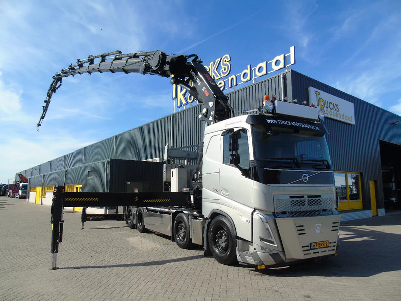 Volvo FH 500 + HIAB X-HIPRO 1058 E-8 + JIB 175X-5 + 8x2 + FIRST OWNER - شاحنة كرين: صور 3 Volvo FH 500 + HIAB X-HIPRO 1058 E-8 + JIB 175X-5 + 8x2 + FIRST OWNER - شاحنة كرين: صور 3