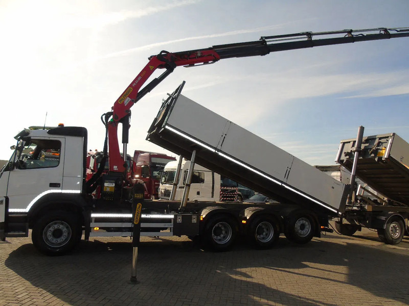 Volvo FM 420 + 8x4 + PALFINGER 24.001 SLD + REMOTE + COMPLETE COMBI - قلابات, شاحنة كرين: صور 2 Volvo FM 420 + 8x4 + PALFINGER 24.001 SLD + REMOTE + COMPLETE COMBI - قلابات, شاحنة كرين: صور 2