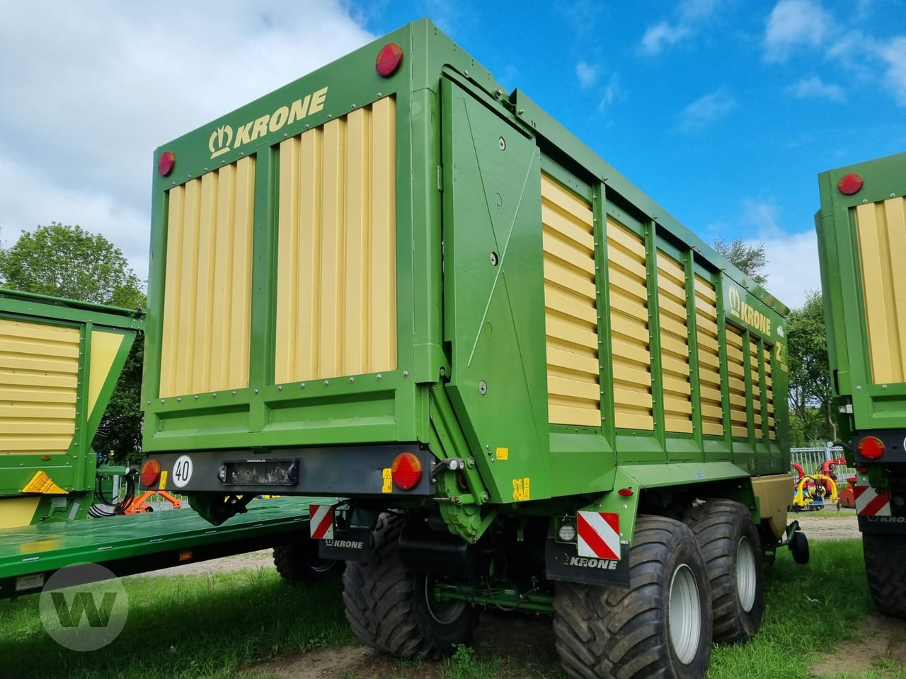 مقطورات الاعلاف Krone ZX 430 GD: صور 6