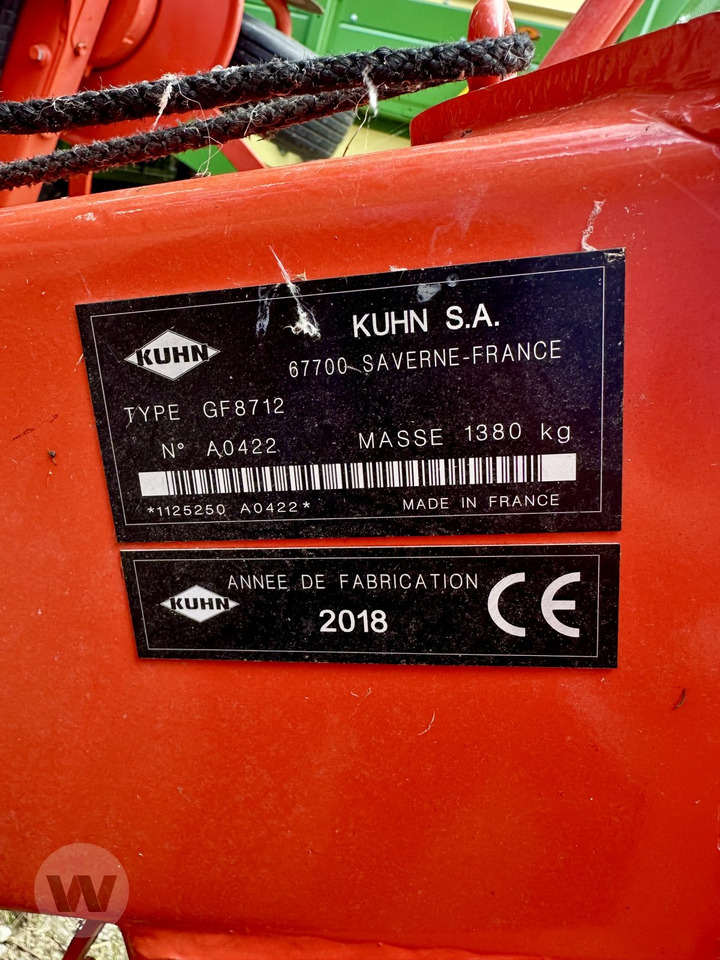 Kuhn GF 8712 - لمّامَة القش: صور 2 Kuhn GF 8712 - لمّامَة القش: صور 2